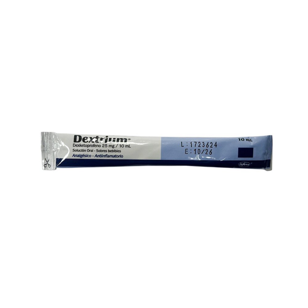 Dextrium 25mg/10ml Sobre Bebible Unidad (Infasa)