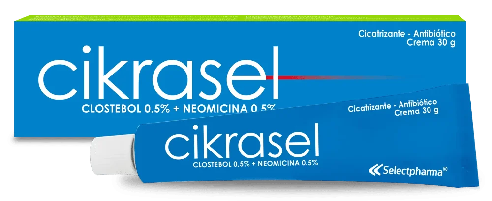 Cikrasel Crema (Clorebol+Neomicina) Selectpharma