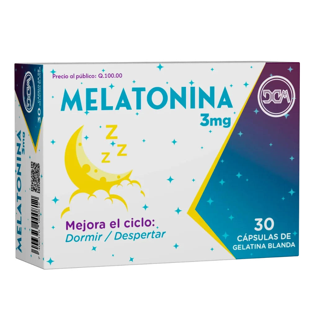 Melatonina 3mg Capsula Unidad (Conamep)