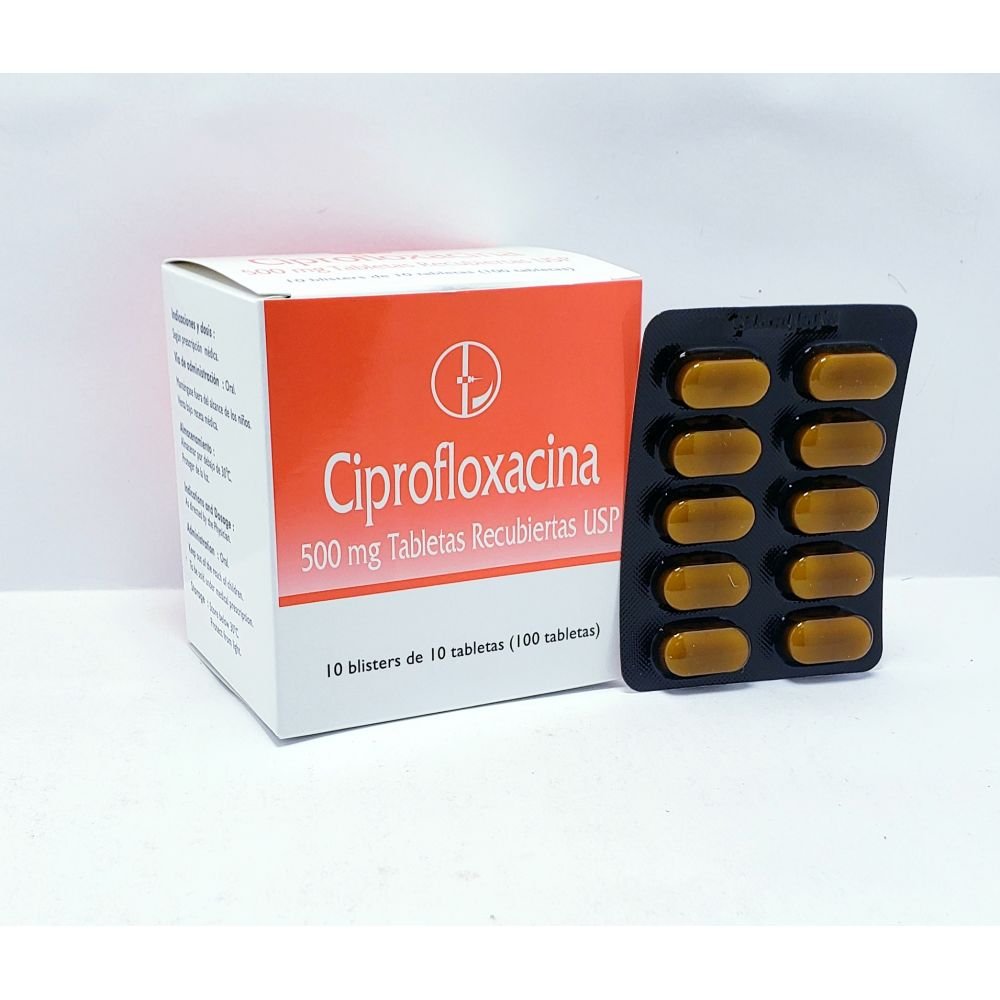 Ciprofloxacina 500mg Blister 10 Tabletas (Caplin Point)