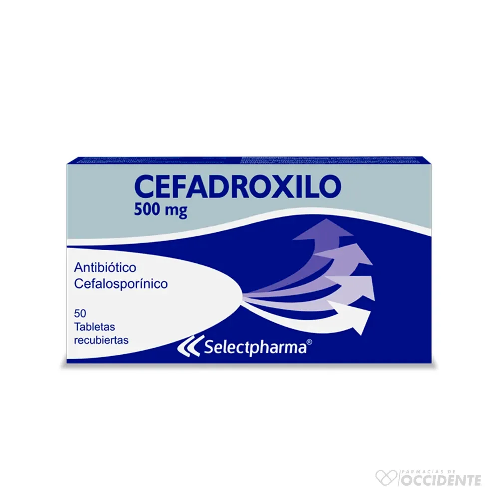 Cefadroxilo 500mg Tableta Unidad (Selectpharma)