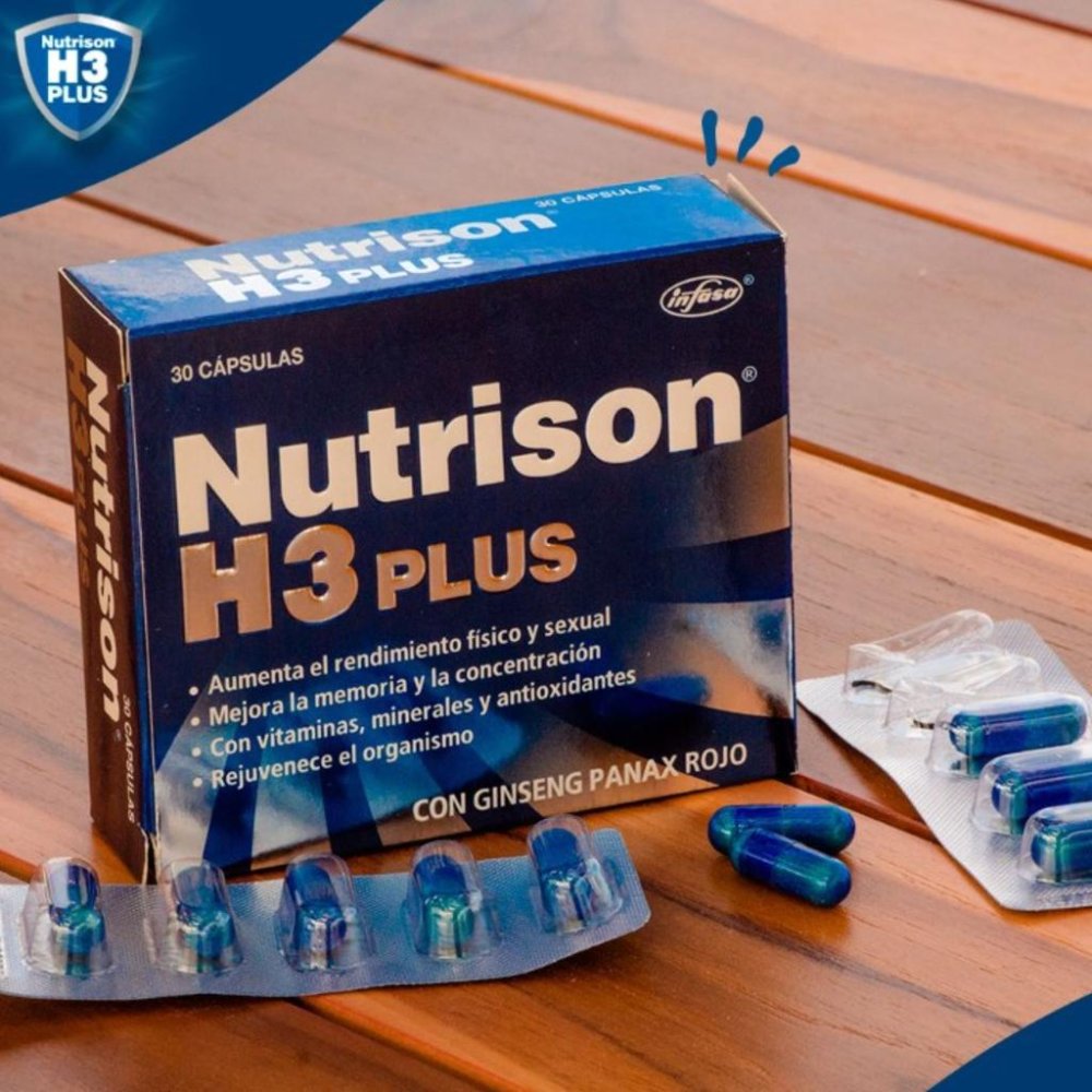 Nutrisón H3 Plus Vitaminas Capsula Unidad (Infasa)