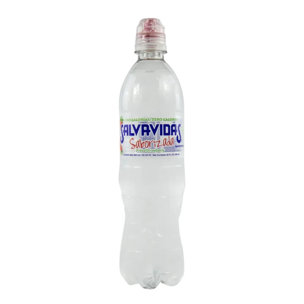 Agua pura Saborizada Salvavidas 600ml