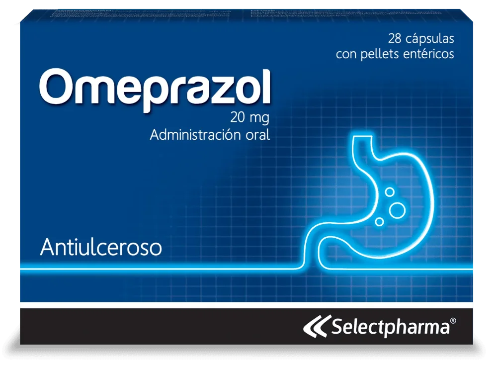 Omeprazol 20mg Blister 7 Tabletas (Selectpharma)