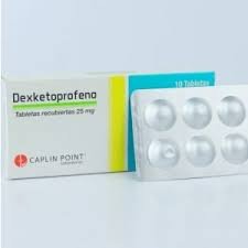 Dexketoprofeno 25mg Caja 10 Tabletas (Caplin Point)