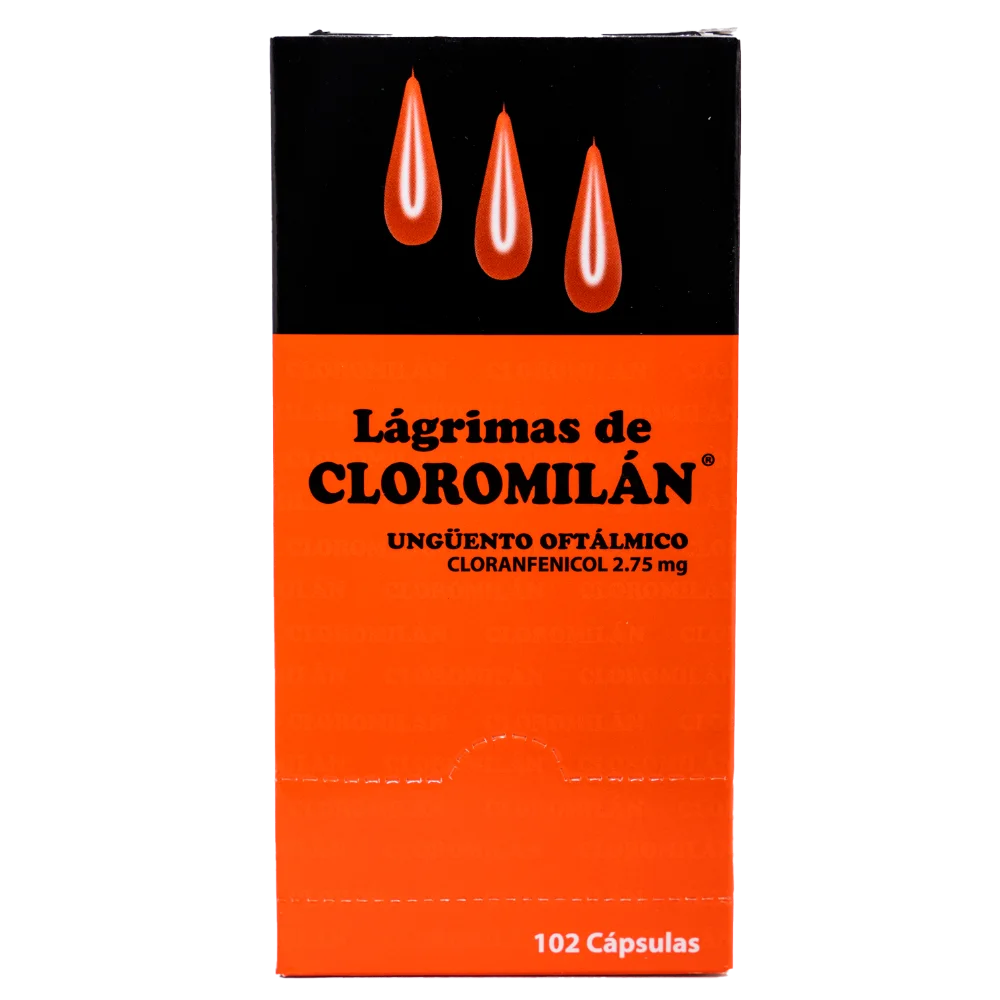 Cloranfenicol 2.75mg Lagrimas Cloromilan Unidad