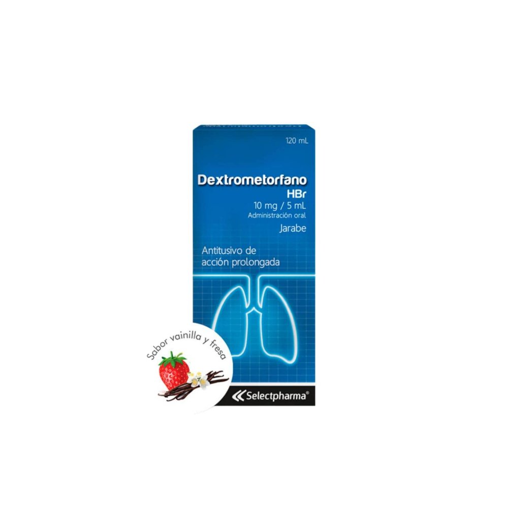 Dextrometorfano 10mg Jarabe 120ml (Selectpharma)