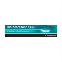 Hidrocortisona 0.25% Crema 30Gr. (Selectpharma)