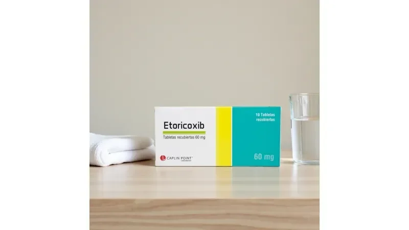 Etoricoxib 60mg Caja 10 Tabletas (Caplin Point)