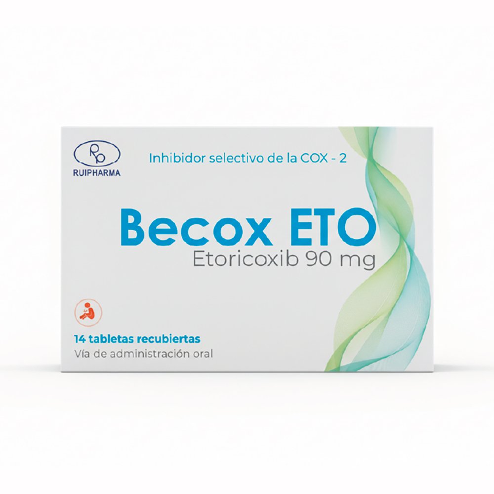 Becox Eto (Etoricoxib 90mg) Tableta Unidad