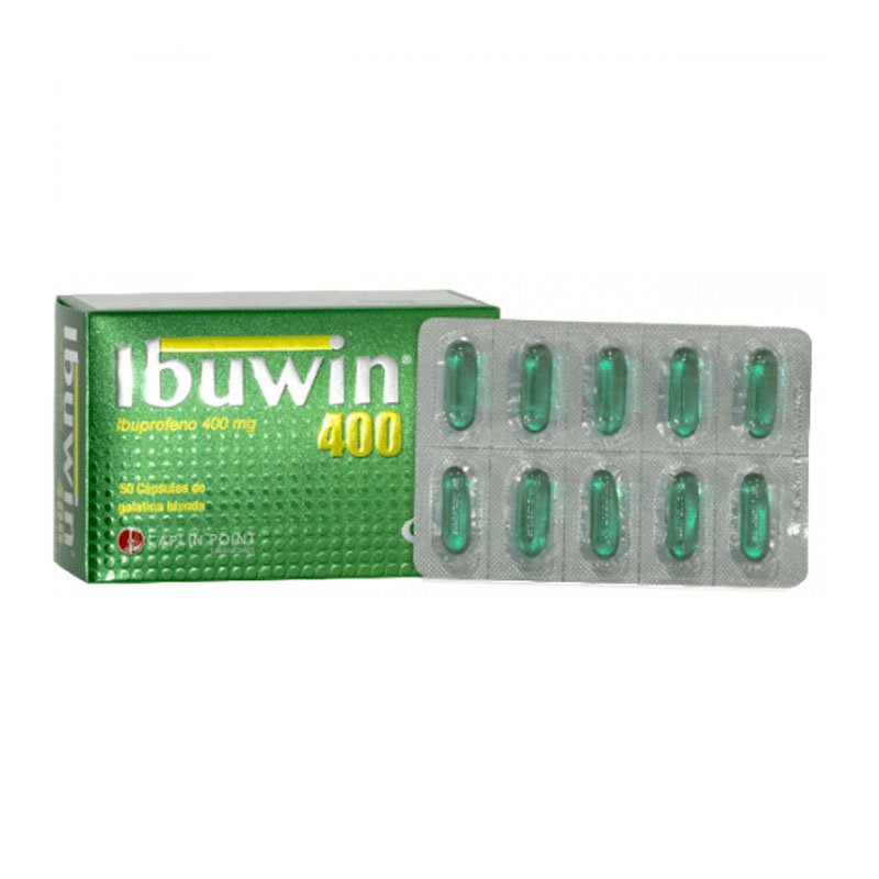 Ibuwin 400mg Blister 10 Capsulas Gel  (Caplin Point)