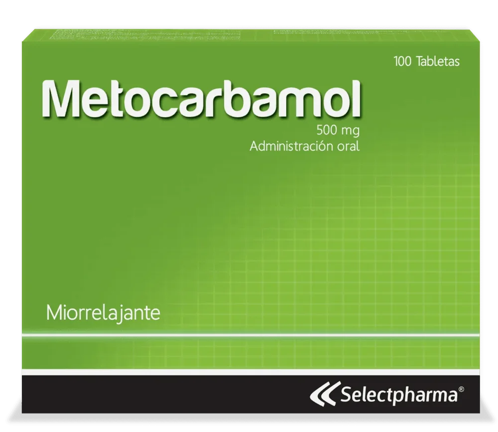 Metocarbamol 500mg Tableta Unidad (Selectpharma)
