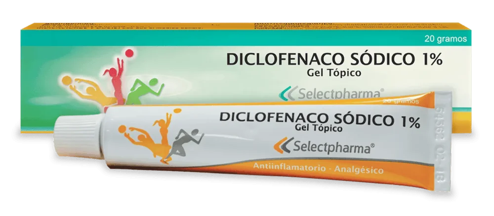 Diclofenaco 1% Gel Topico 25grs. (Selectpharma)