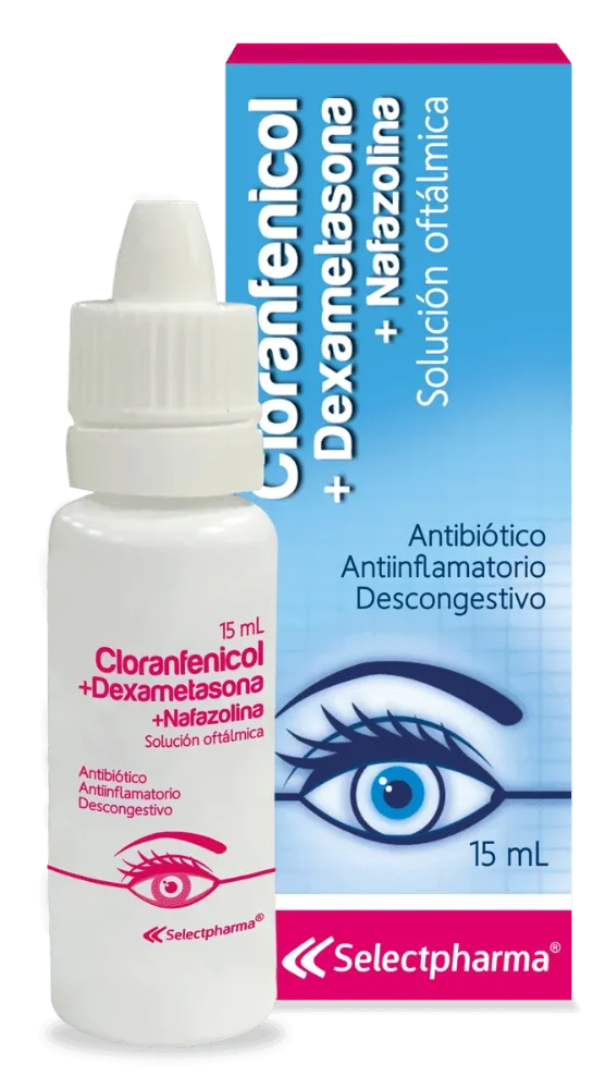 Cloranfenico+Dexametasona+Nafazolina Colirio (Selectpharma)