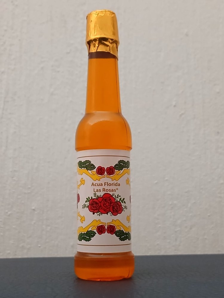 Agua Florida 70ml Color Amarilla 4 Rosas