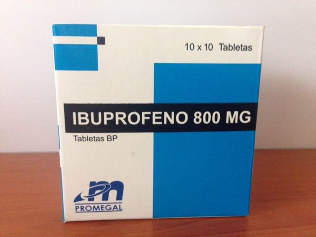 Ibuprofeno 800mg Blister 10 Tabletas (Promegal)
