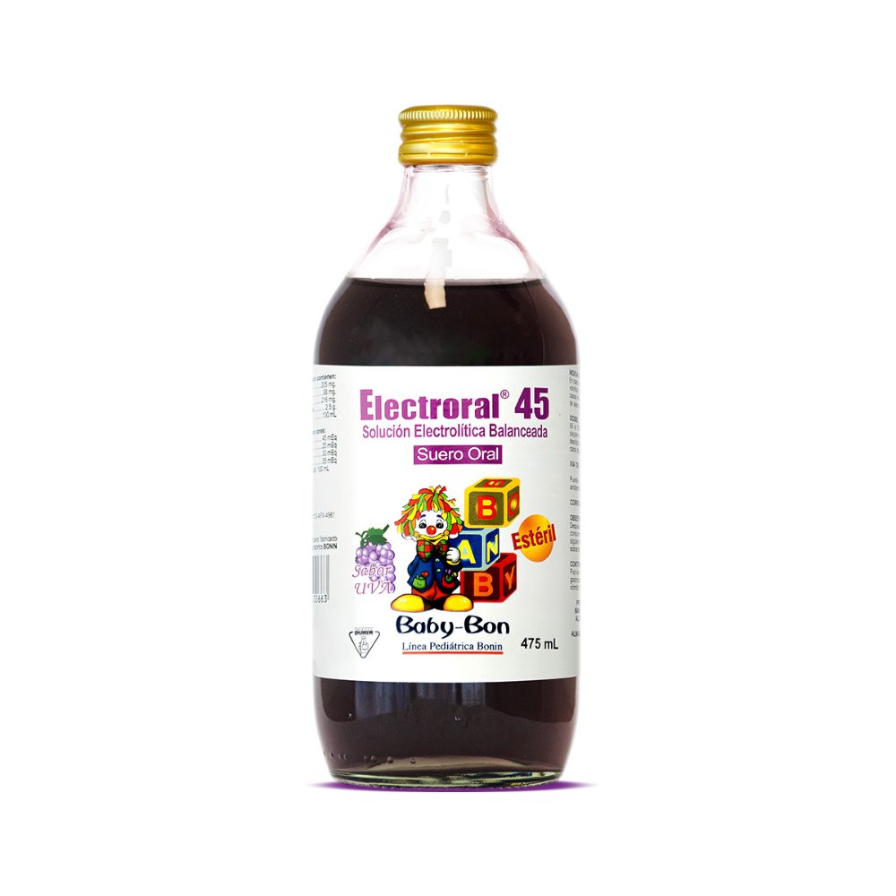 Electroral BB 45 Sabor Uva 475ml Suero Oral