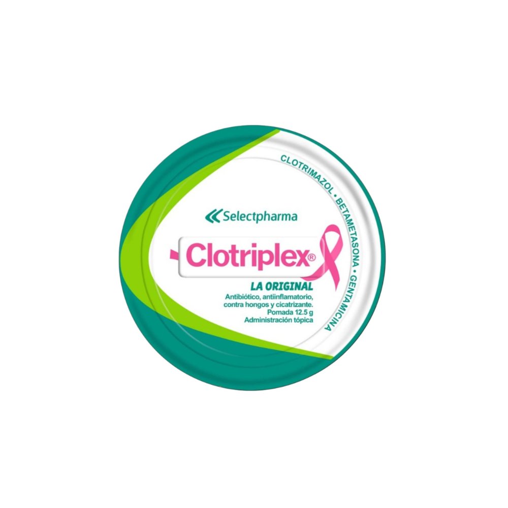Clotriplex Crema Lata 12gr (Clotrimazol, Betametasona, Gentamicina) Selectpharma
