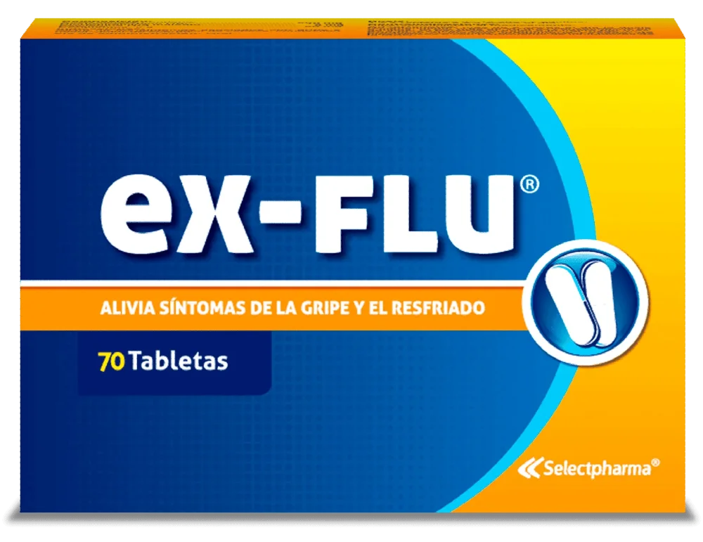 Ex-Flu Antigripal Multisintomas Blister 10 Tabletas (Selectpharma)