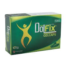 Dolfix 100mg (Diclofenaco Potásico) Blister 10 Capsulas Gel (Caplin Point)