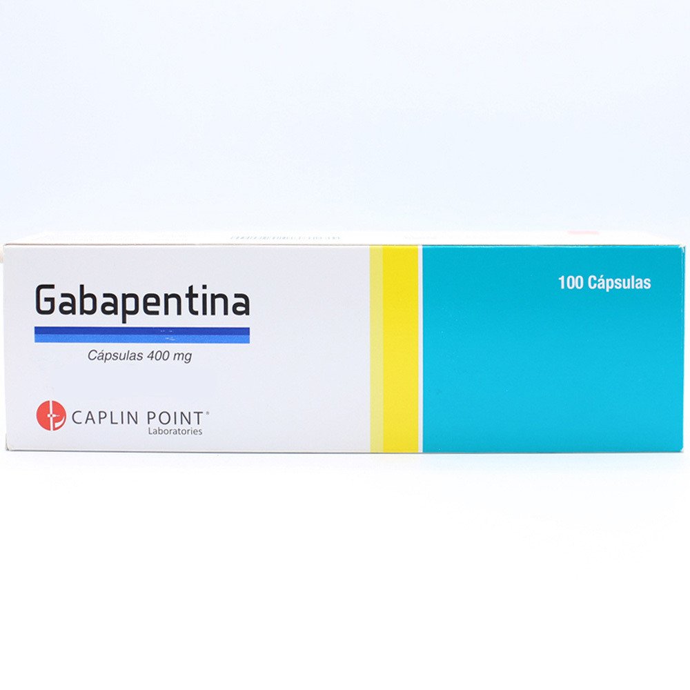 Gabapentina 400mg Blister 10 Tabletas (Caplin Point)