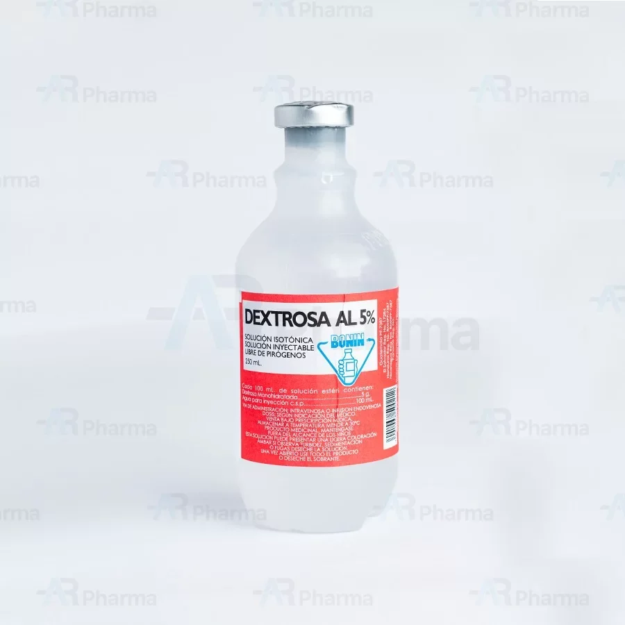 Dextrosa Al 5% 250ml Suero Intravenoso