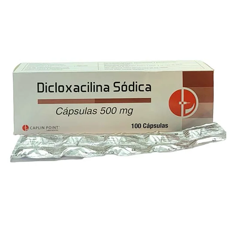 Dicloxacilina 500mg Blister 10 Tabletas