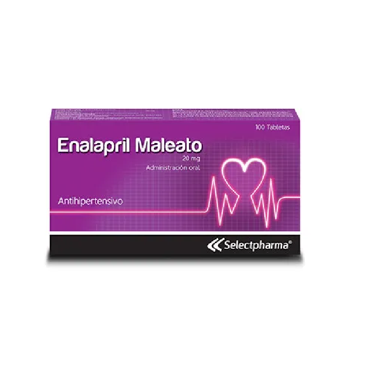 Enalapril 20mg  Tableta Unidad  (Selectpharma)