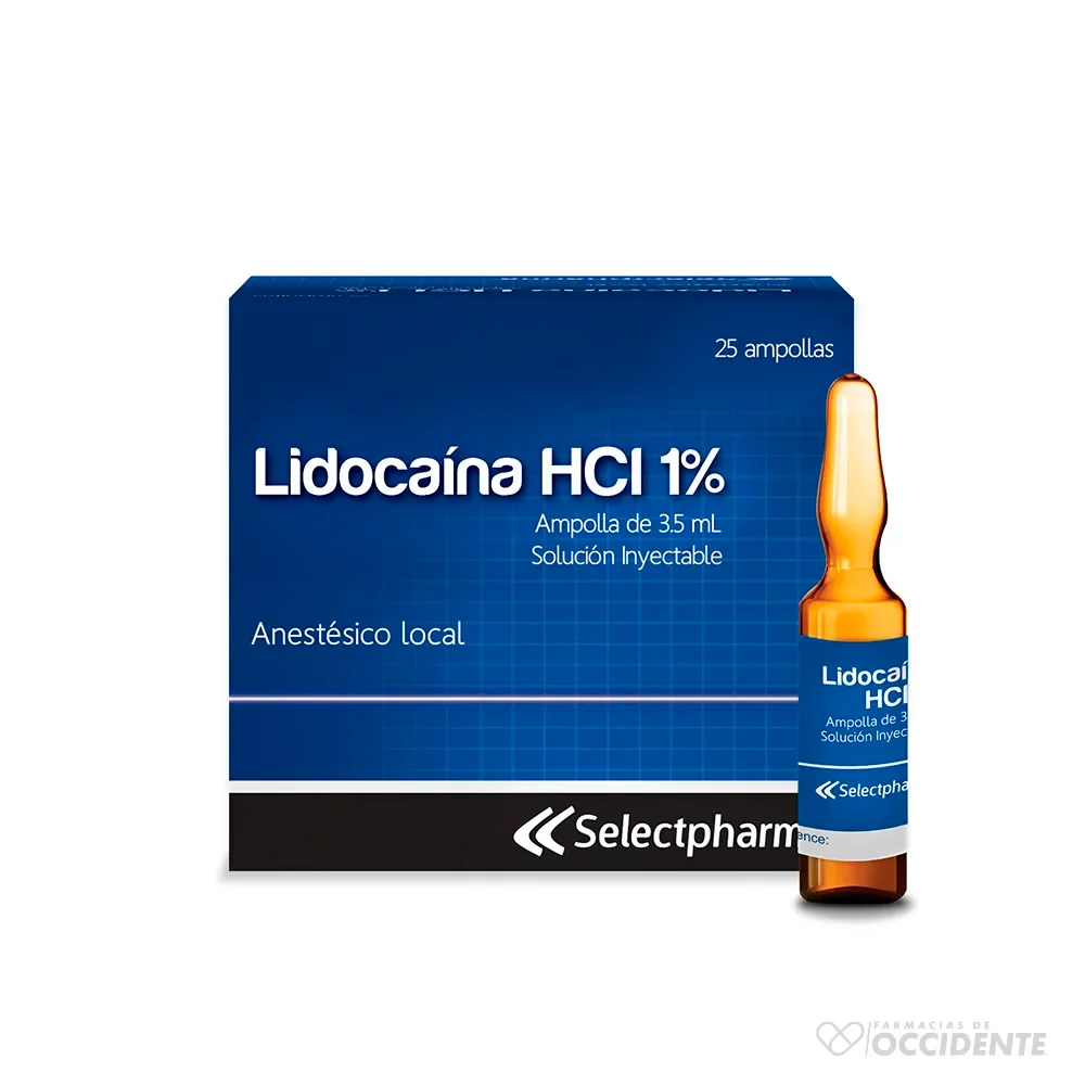 Lidocaina 1% Ampolla 3ml