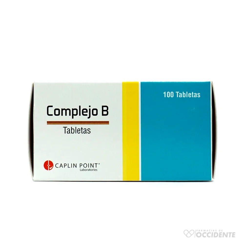 Complejo B Tableta Unidad (Caplin Poin)