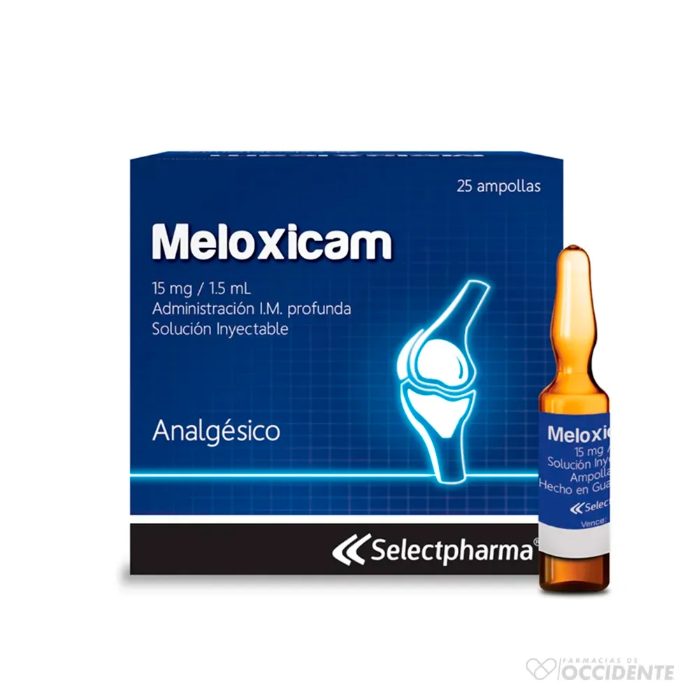 Meloxicam 15mg/1.5ml Ampolla (Selectpharma)