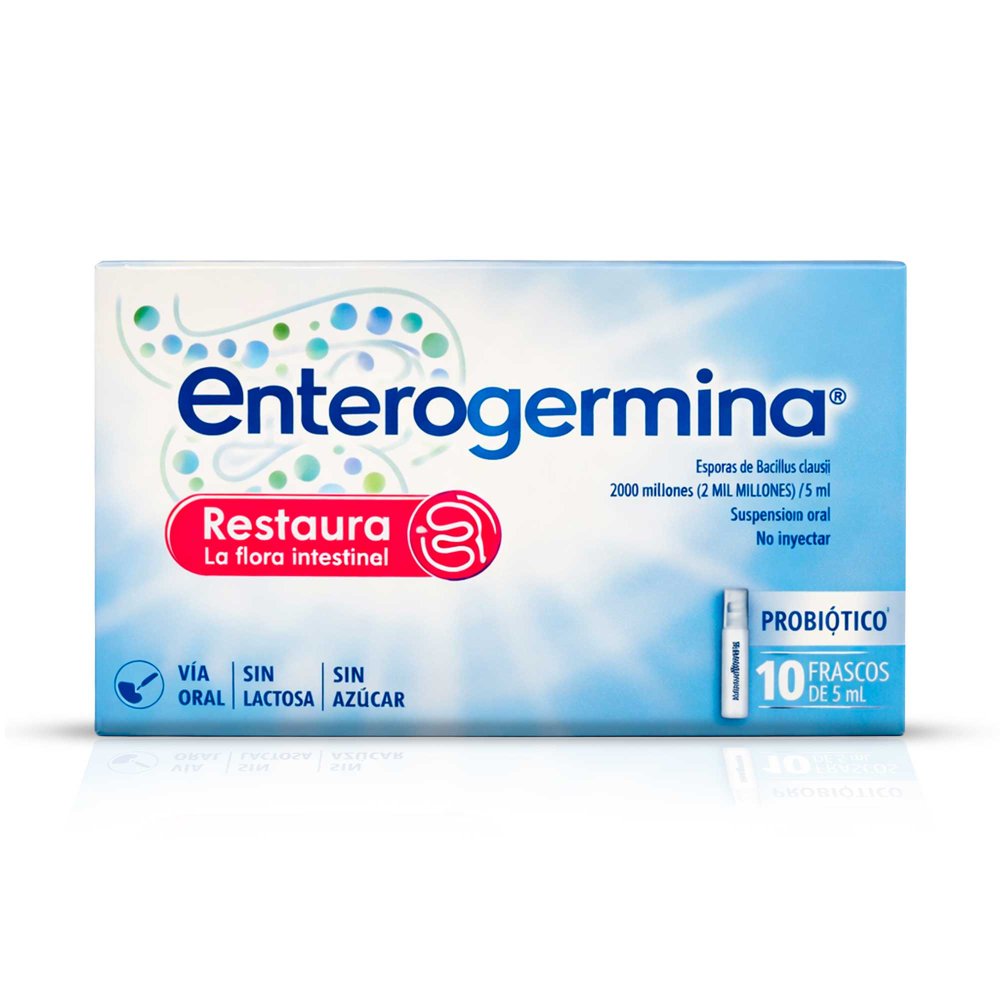 Enterogermina 2 Billones (Bacillus clausii) Frasco