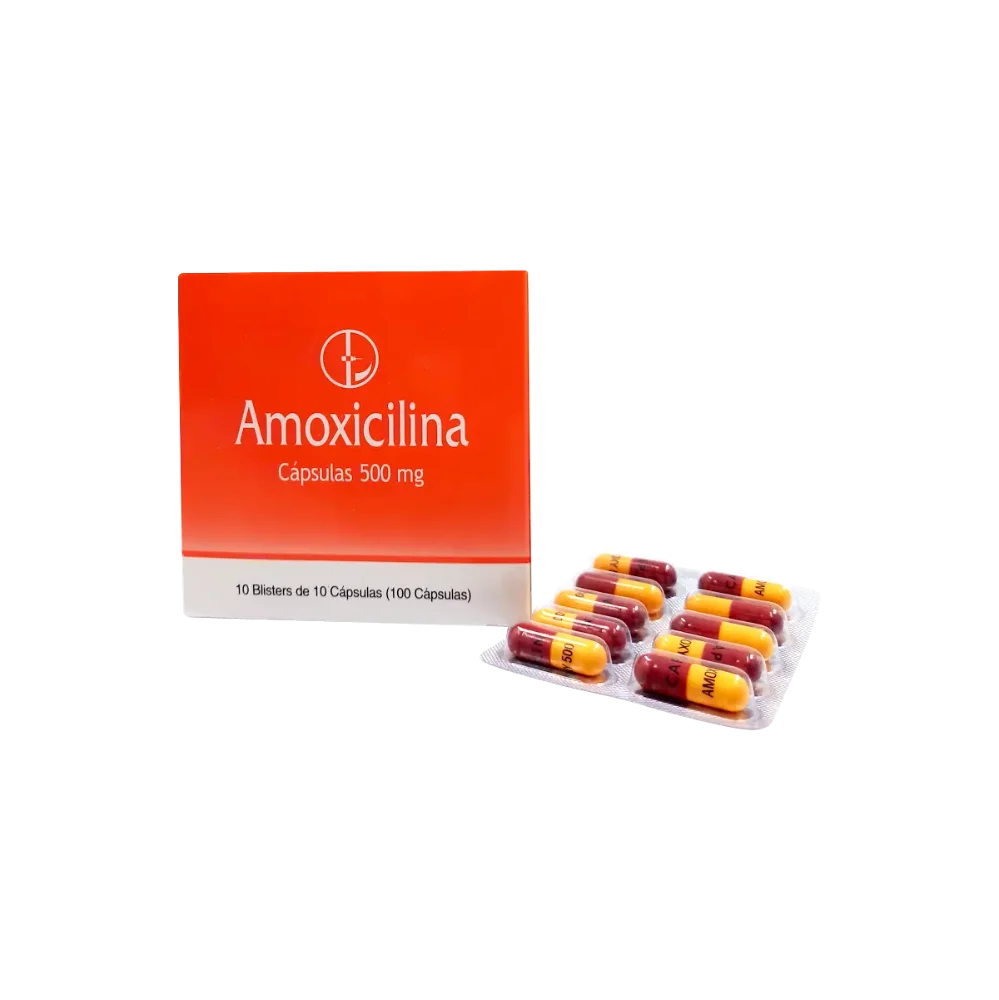 Amoxicilina 500mg Tableta Blister