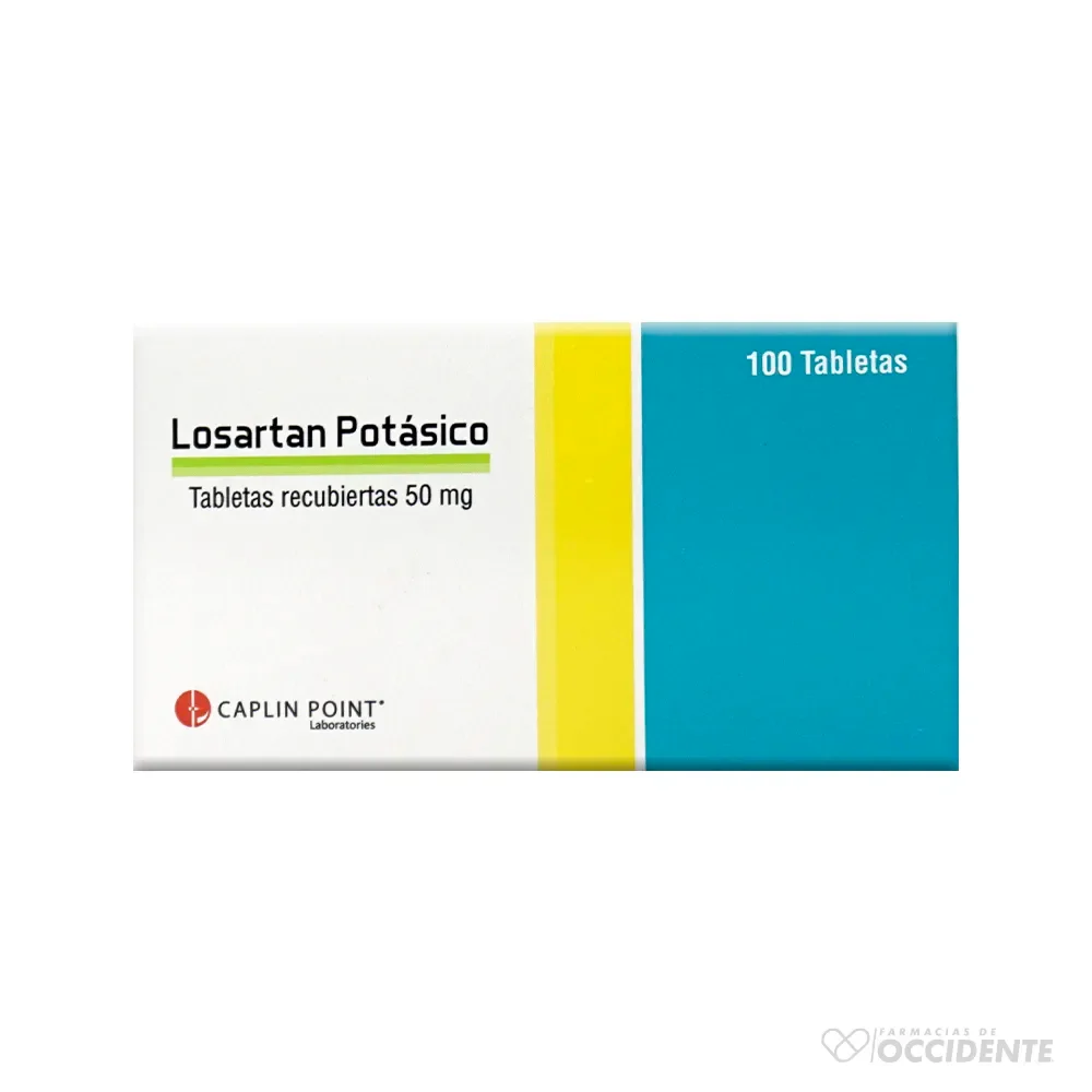 Losartan 50mg Tableta Unidad (Caplin Point)