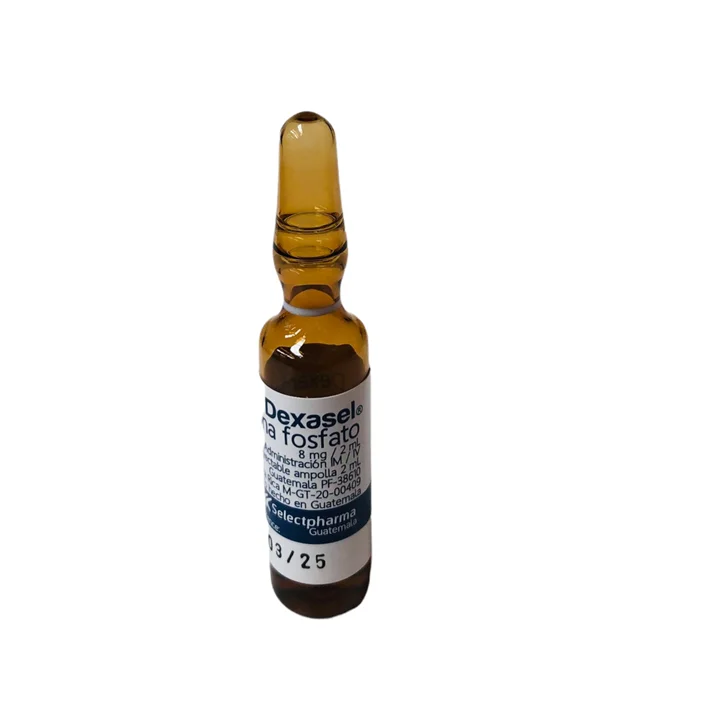 Dexasel 8mg (Dexametasona)  Ampolla Unidad (Selectpharma)