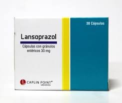 Lansoprazol 30mg Tableta (Caplin Point) Blister 10 Tabletas