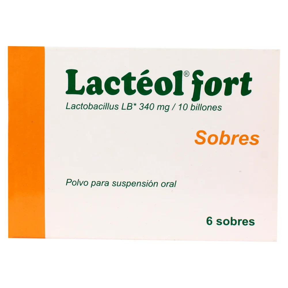 Lacteol Fort (Lactobacillus LB* inactivados 10.000 millones) Sobre Polvo Unidad