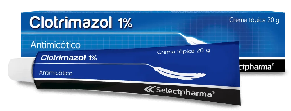 Clotrimazol 1% Crema Tópica 20grs