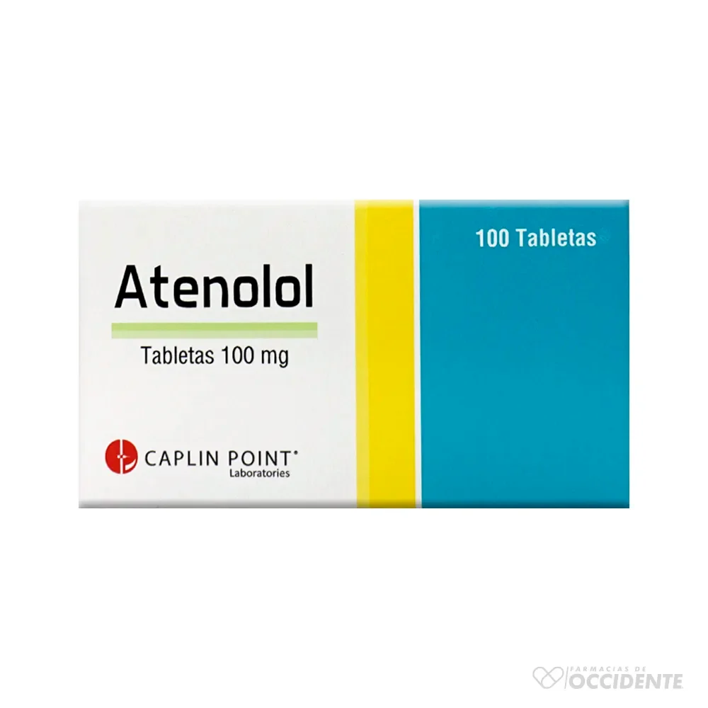 Atenolol 100mg Unidad