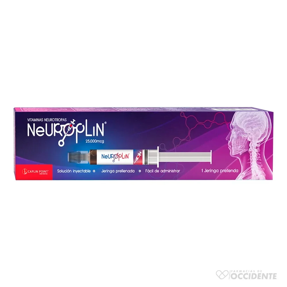 Neuroplin 25,000 Kit Prellenado Ampolla (Caplin Point)