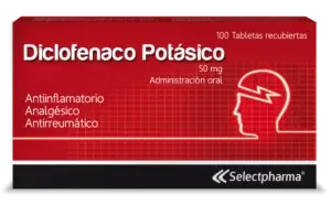 Diclofenaco Potásico 50mg Tableta Unidad (Selectpharma)