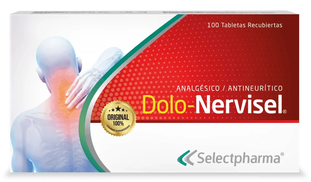 Dolo-Nervisel (Diclofenaco mas Vitaminas de Complejo B12) Tableta Unidad (Selectpharma)