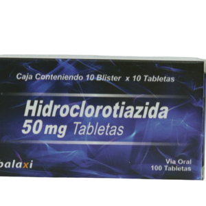 Hidroclorotiazida 50mg Tableta Unidad (Balaxi)