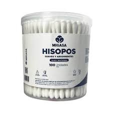 Hisopos Bolsa Ziper 100 Unidades (Migasa)