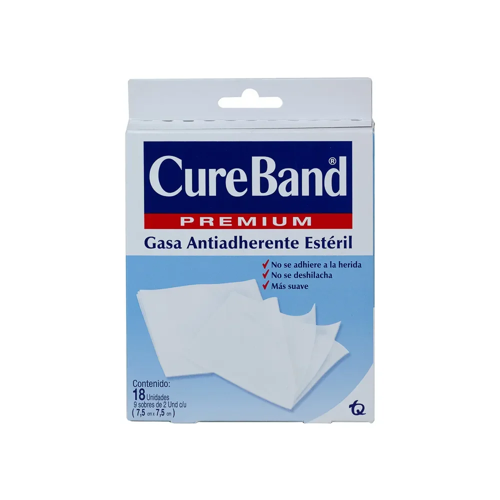 Gasa Estéril Antiadherente 7.5x7.5 unidad