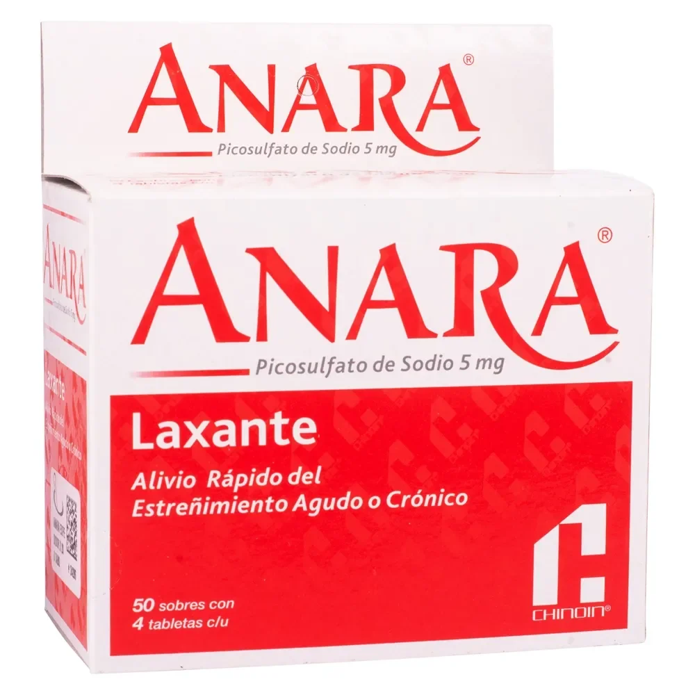 Anara 5mg Sobre Tabletas Unidad