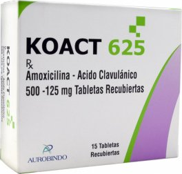 KOACT 625 *15 TABLETAS