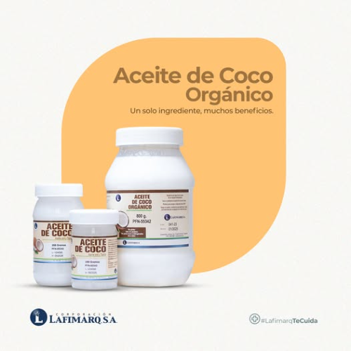 ACEITE DE COCO. 200gramos