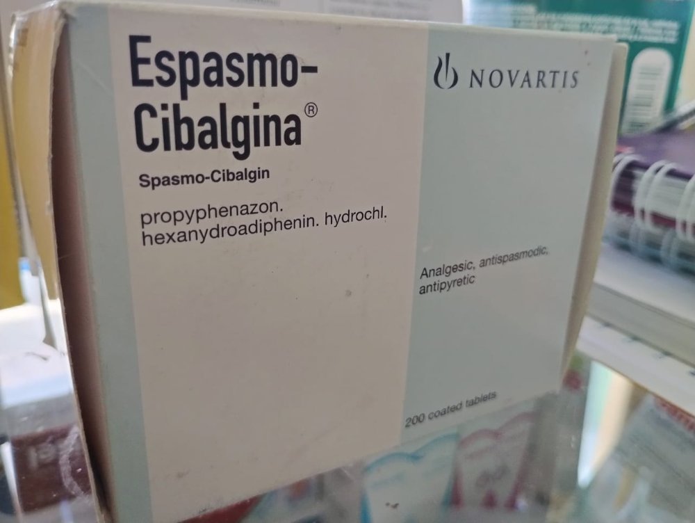 ESPASMO CIBALGINA TABLETA
