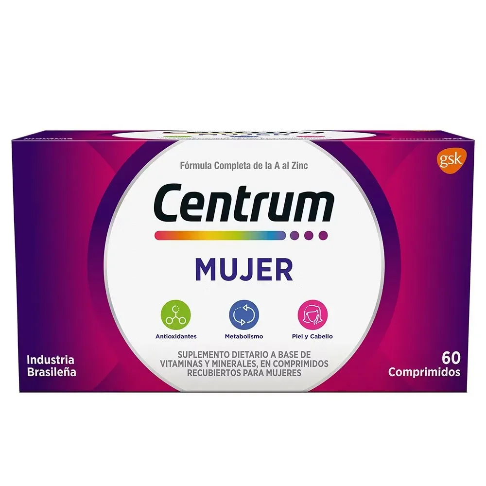 CENTRUM MUJER. CAJA 30 TABLETAS